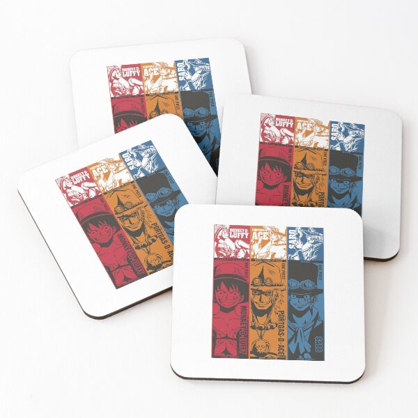 Item preview, luffy ace sabo designed and sold by Anime-versetee.