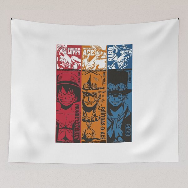 Item preview, luffy ace sabo designed and sold by Anime-versetee.