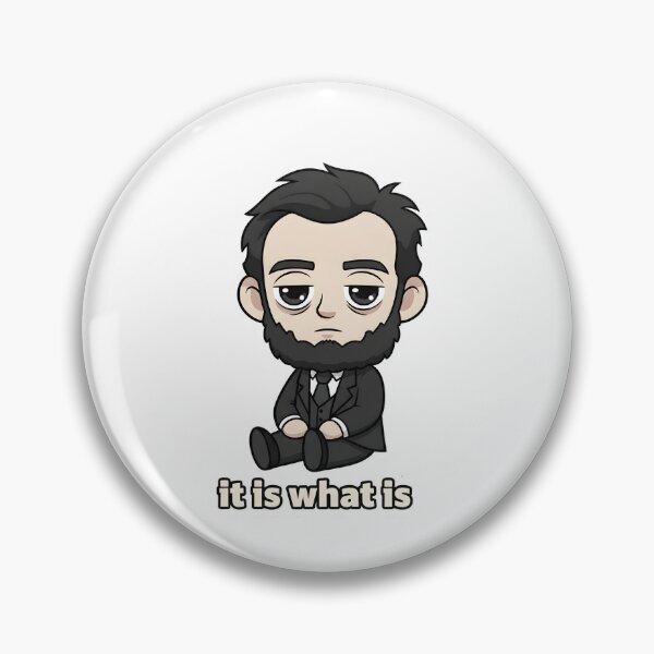 Item preview, Lincoln Relatable Minimalist Mood Design designed and sold by TiredSociety.