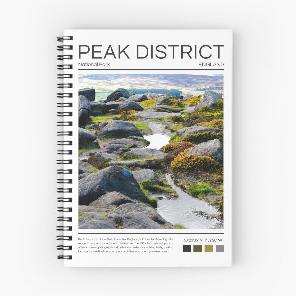 Item preview, Peak District National Park - England  designed and sold by StudioRedKoala.