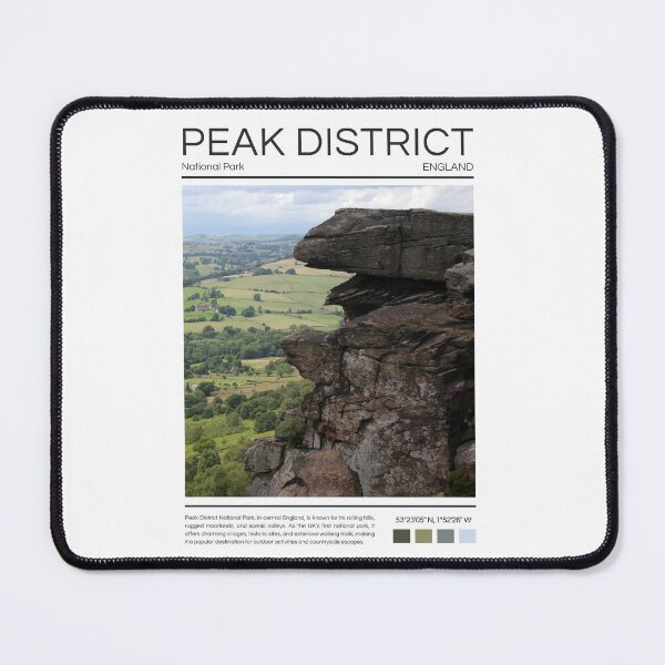 Item preview, Peak District National Park - England designed and sold by StudioRedKoala.