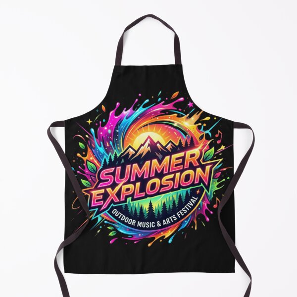 Item preview, Summer Explosion - Vibrant Outdoor Music & Arts Festival Design designed and sold by Log77.