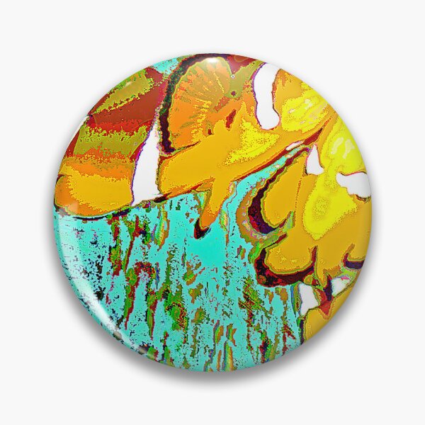 Item preview, Clown Fish Pair, Salt Water Reef Fish, Digital Illustration designed and sold by AMacGPhilly.