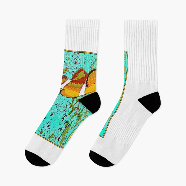 Item preview, Clown Fish Pair, Salt Water Reef Fish, Digital Illustration designed and sold by AMacGPhilly.