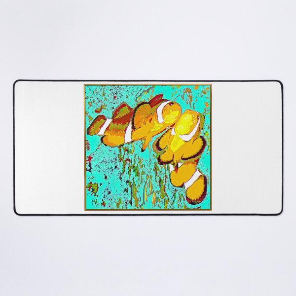 Item preview, Clown Fish Pair, Salt Water Reef Fish, Digital Illustration designed and sold by AMacGPhilly.