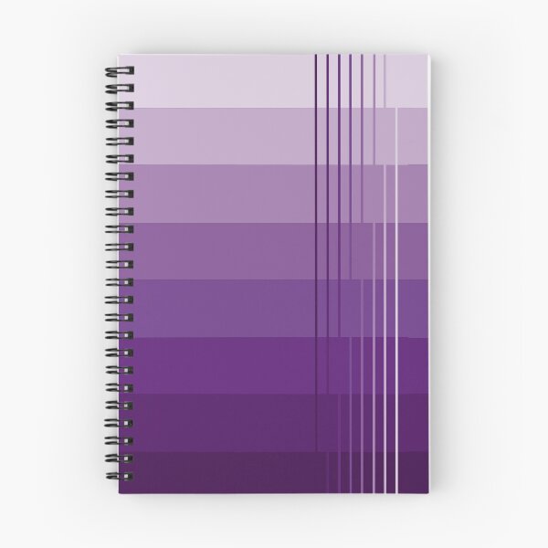Item preview, Simple design with shades from light purple to dark purple designed and sold by Cherevan.
