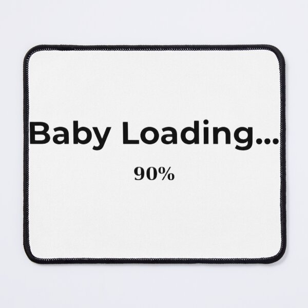 Item preview, Baby Loading 90% Funny Pregnancy Announcement Shirt Cute Gift for New Mom Dad 2026 designed and sold by Byarasstudio.