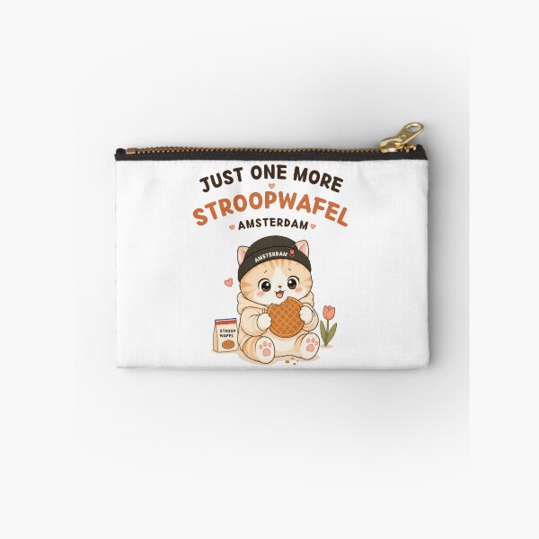 Item preview, Just One More Stroopwafel Cat | Cute Kawaii Aesthetic | Funny Amsterdam Food Design designed and sold by The Mood Index.