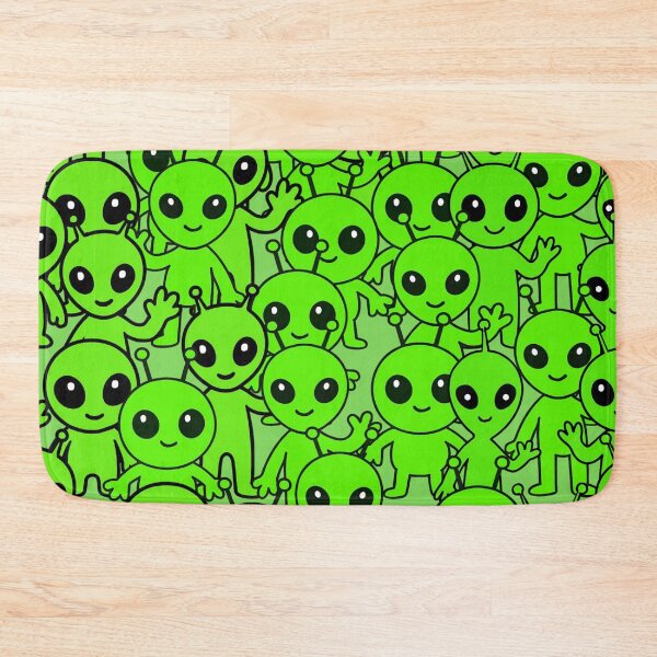 Item preview, Green Alien Invasion designed and sold by Digitaload.