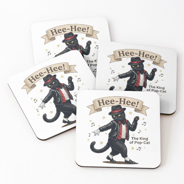 Item preview, Moonwalk Legend – Stylish Black Cat Art designed and sold by BlackCat Vibe.