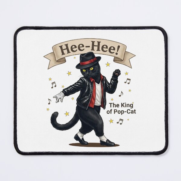 Item preview, Moonwalk Legend – Stylish Black Cat Art designed and sold by BlackCat Vibe.
