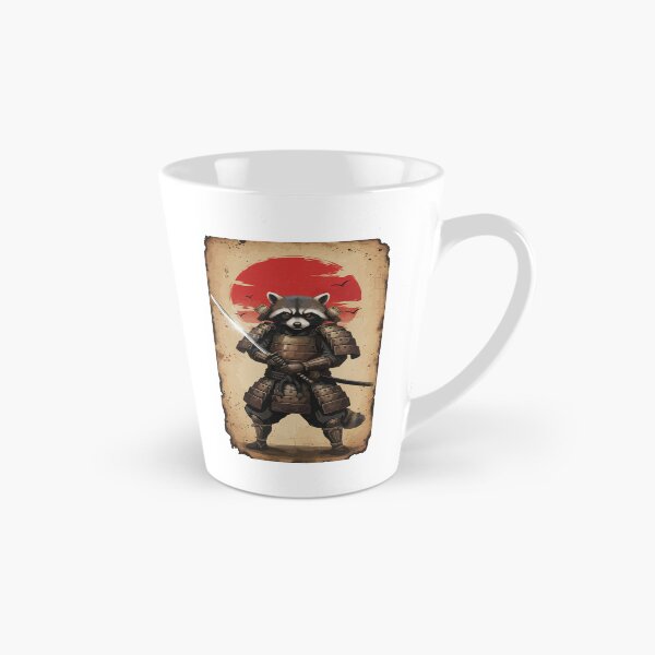 Item preview, Tanuki Shogun - Vintage Japanese Samurai Raccoon Warrior Art designed and sold by YYoYY.