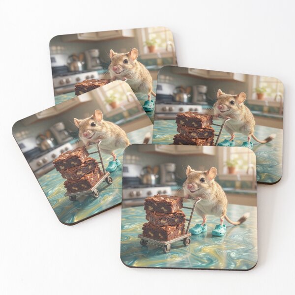 Item preview, Baluchistan Pygmy Jerboa Pilfers the Brownies  designed and sold by Tridentulus.