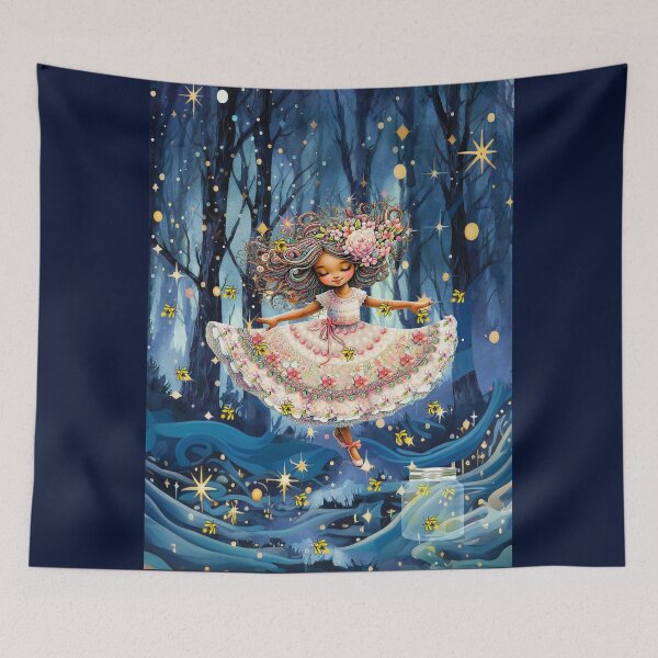 Item preview, MAGICAL CHILDHOOD DISCOVERING FIREFLIES designed and sold by Tammera.