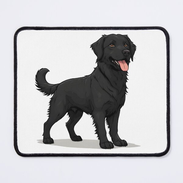 Item preview, Black Golden Retriever Illustration – Elegant Dark-Coated Dog Art designed and sold by Karolina’s Cozy Creations.