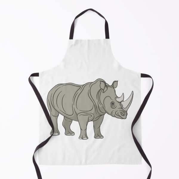 Item preview, Illustration with rhinoceros designed and sold by RizikCat.