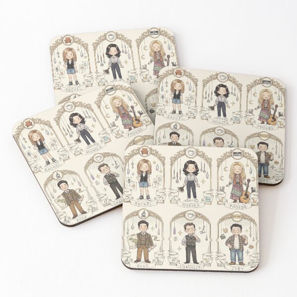 Item preview, Friends Characters designed and sold by Ranasko.