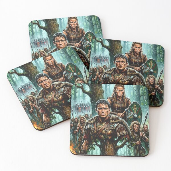 Item preview, Arminius & Thusnelda: Broadstroke Warrior Tribute designed and sold by Art's Diner.