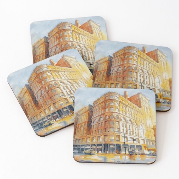 Item preview, Wilson Building Dallas Watercolor designed and sold by caracatita75.