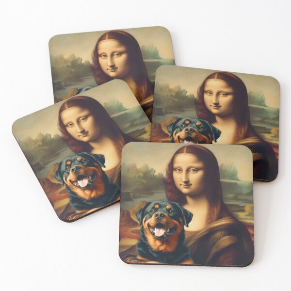 Item preview, Rottweiler & Monalisa designed and sold by 123ks.