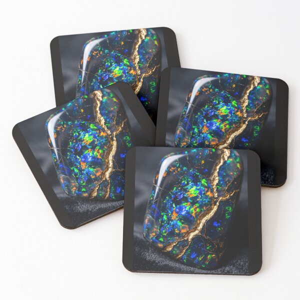 Item preview, Black Opal & Molten Gold designed and sold by NBNAesthetics.