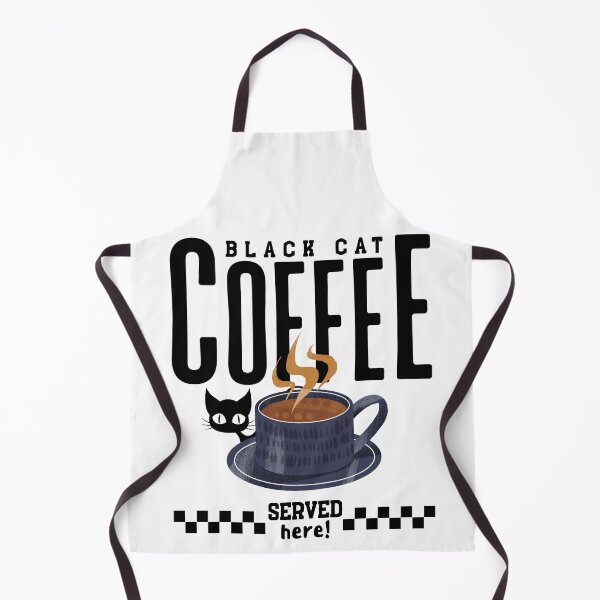 Item preview, Black cat coffee designed and sold by InkRiot Studios.