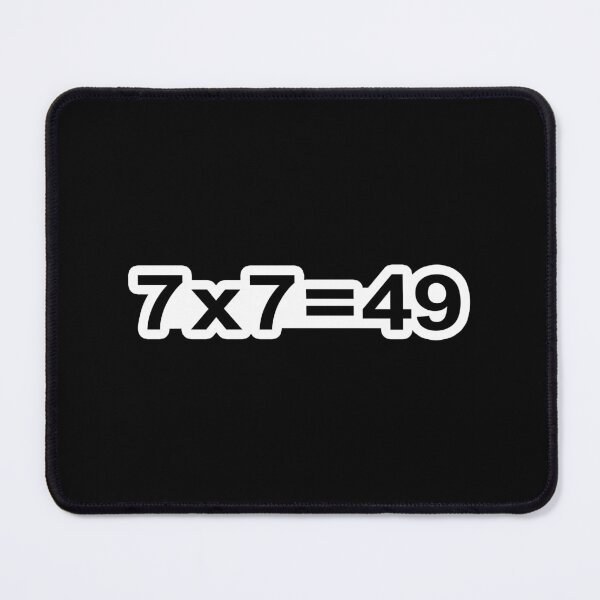 Item preview, 7x7=49 | Handsome Meme Design designed and sold by CodexCurio.