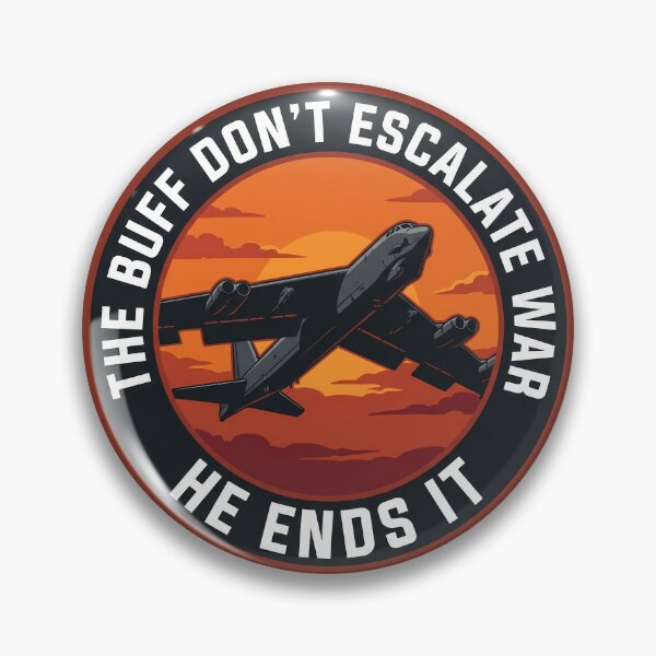 Item preview, B-52 The BUFF Tactical Humor Design Emblem designed and sold by ArtDreams92.