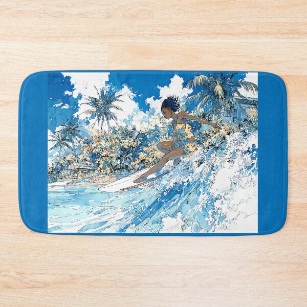 Item preview, Catching the Curl: Vibrant Coastal Life designed and sold by Banal25.