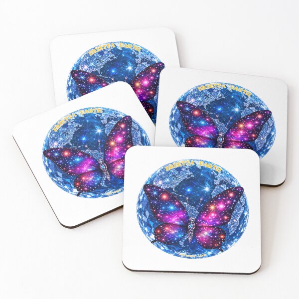 Item preview, Cosmic Butterfly on Erzetta Earth – LAVW Universe Space Design designed and sold by ALWAHO.