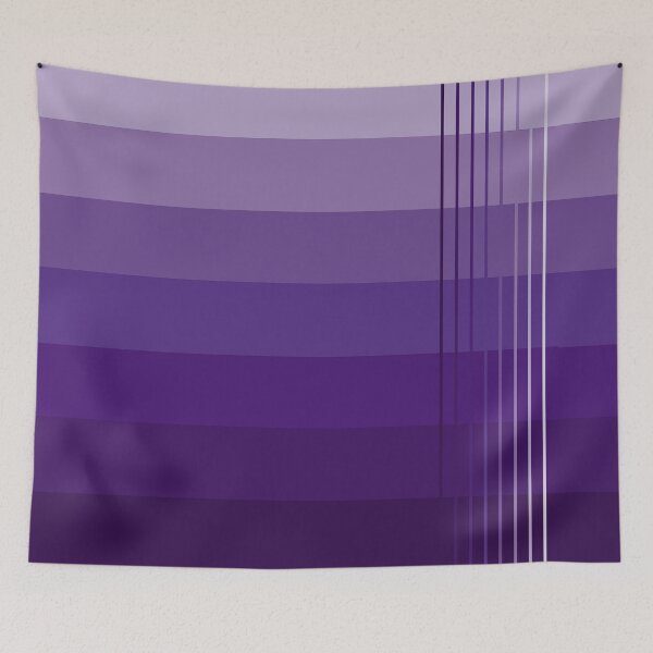 Item preview, A simple design from shades of purple to deep purple designed and sold by Cherevan.