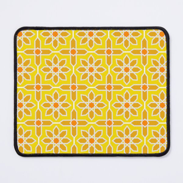 Item preview, Zesty yellow Clementine geometric Mediterranean designed and sold by findlost.