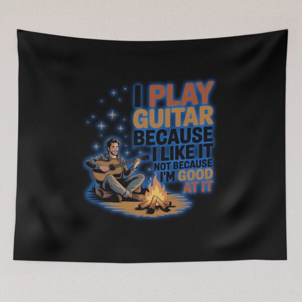 Item preview, I Play Guitar Because I Like It Not Because I'm Good At It designed and sold by Naitsebas.