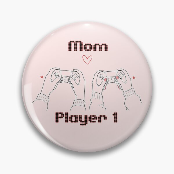 Item preview, Gamer Mother's Day – Minimalist Controller Design | Love Mom Player 1 designed and sold by Love&Geek.