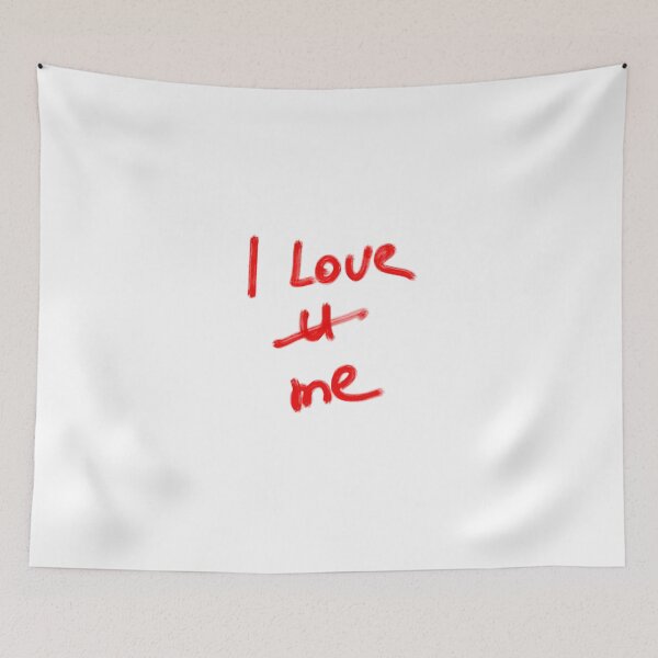 Item preview, I Love U Me – Self Love Quote Minimal Design designed and sold by GDNA.
