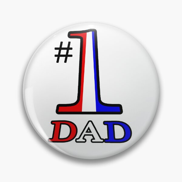 Item preview, Number One Patriotic Dad designed and sold by Normbot2000.