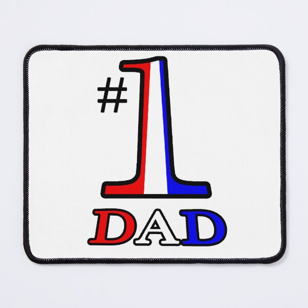 Item preview, Number One Patriotic Dad designed and sold by Normbot2000.