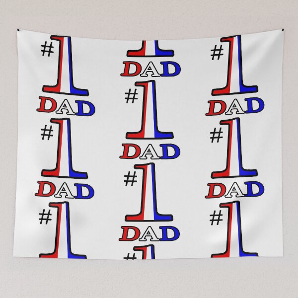 Item preview, Number One Patriotic Dad designed and sold by Normbot2000.