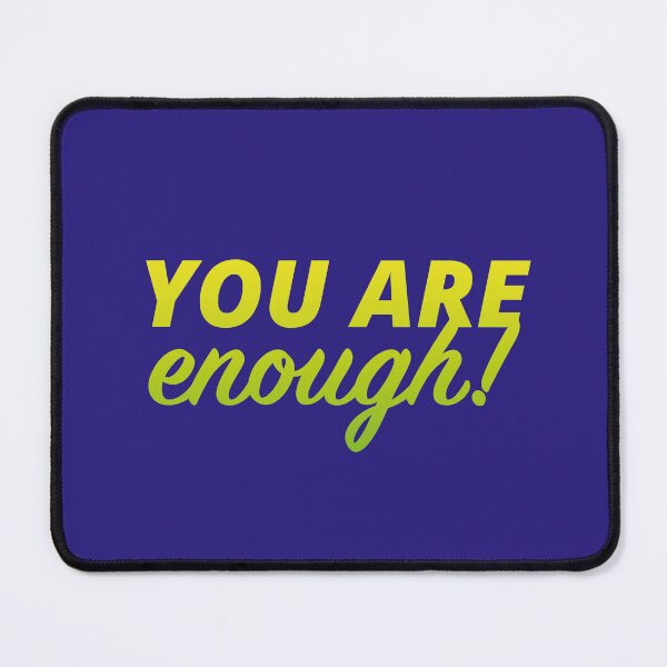Item preview, I am enough designed and sold by Vector Woofs.