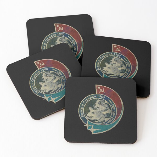 Item preview, Belka and Strelka Vintage Emblem designed and sold by Lidra Zehcnas.