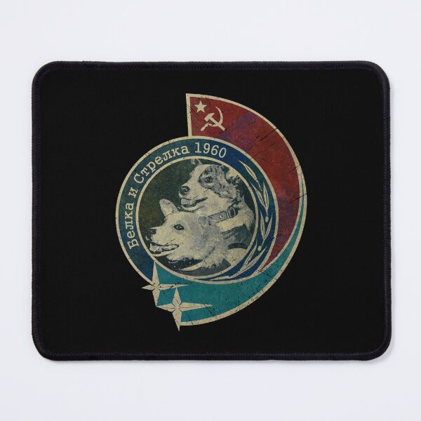 Item preview, Belka and Strelka Vintage Emblem designed and sold by Lidra Zehcnas.