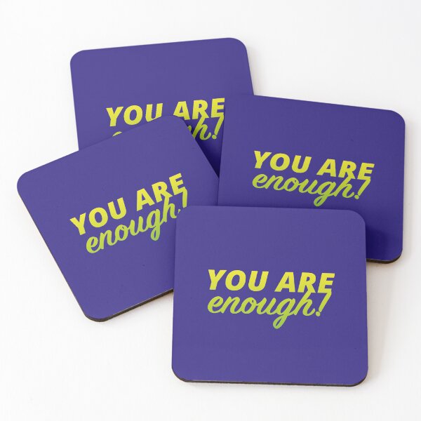 Item preview, I am enough designed and sold by Vector Woofs.
