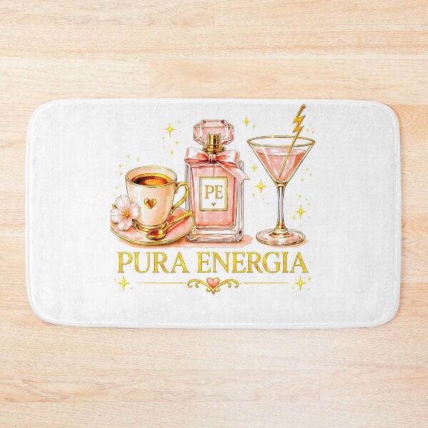 Item preview, Pura Energia Pink Luxury Sticker – Coffee Perfume Cocktail Glam Aesthetic designed and sold by Puraenergia Stickers.