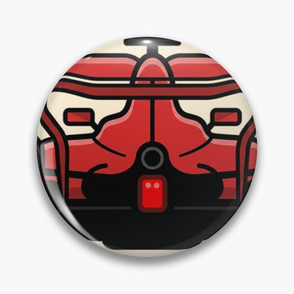 Item preview, Red F1 Car Rear View – Flat Vector Icon designed and sold by ticzla95.