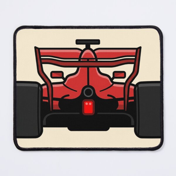 Item preview, Red F1 Car Rear View – Flat Vector Icon designed and sold by ticzla95.