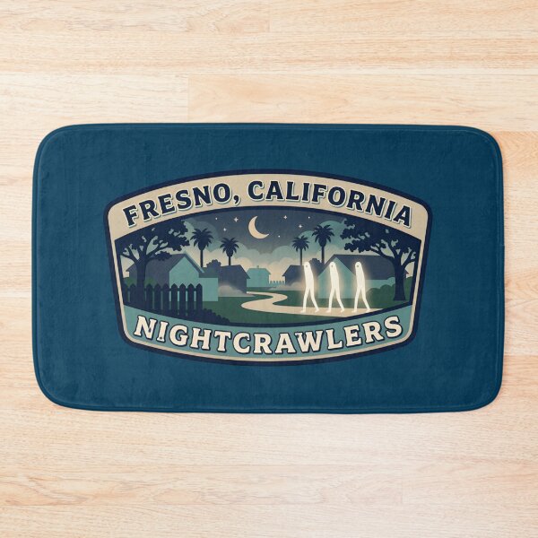 Item preview, Fresno, California – Nightcrawlers | National Park Badge Design designed and sold by ElNiro.