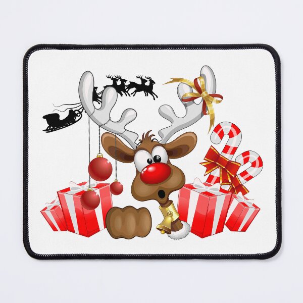 Item preview, Reindeer Confused Peeking Funny Character designed and sold by BluedarkArt.