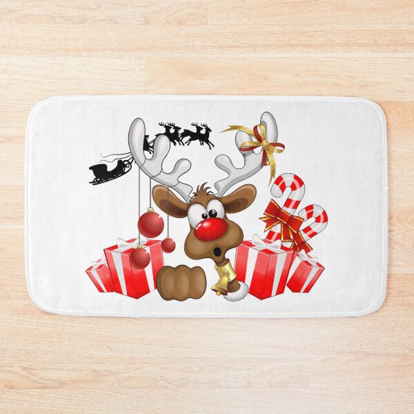 Item preview, Reindeer Confused Peeking Funny Character  designed and sold by BluedarkArt.