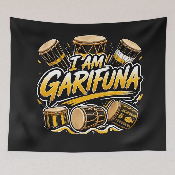 Item preview, I Am Garifuna | Bold Drum Pride Design designed and sold by ezsketch25.