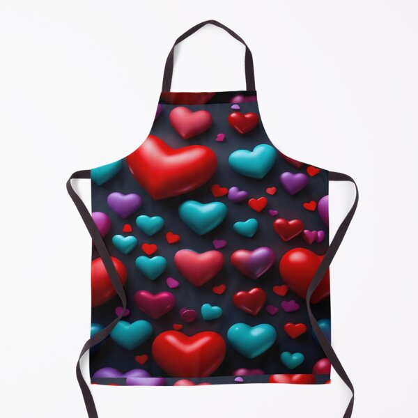 Item preview, 3D Colorful Hearts iPhone Case designed and sold by Luxury Gold & Dark Aesthetic Designs.